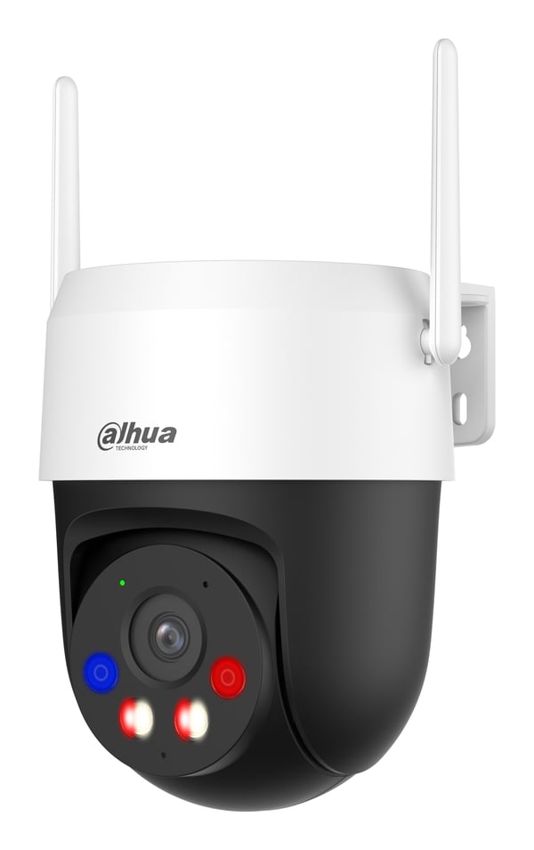 Dahua Technology P5AS-PV, IP-turvakamera, Ulkona, Langallinen & langaton, Katto/seinä, musta, Valkoinen, Kääntyvä alusta