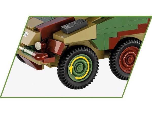 COBI 2287 byggsats 470 delar WWII Sd.Kfz. 234/2 Puma