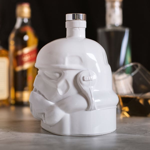 ThumbsUp! karaff Stormtrooper glas 750 ml kork vit