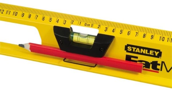 Stanley 1-43-555, 1,2 m, gul, 0,5 mm/m, aluminium