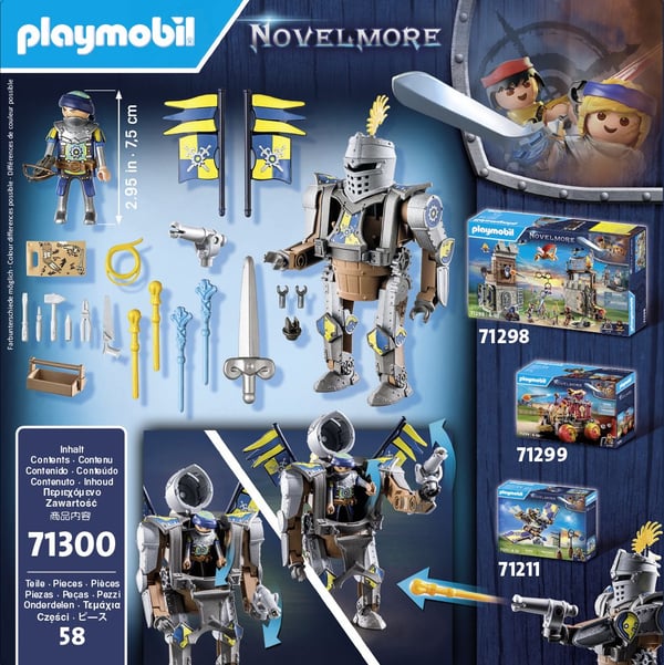 Playmobil Novelmore 71300, Action/ Eventyr, 4 år, Flerfarget, Plast