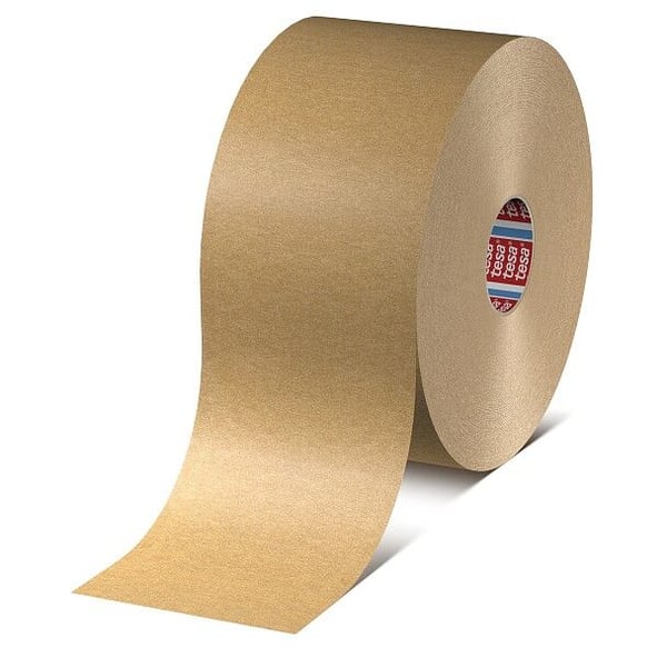 TESA 4713 Papier Standard, Valkoinen, Sulkeminen, Pakkaaminen, Paperi, 50 m, 50 mm, 0,125 mm