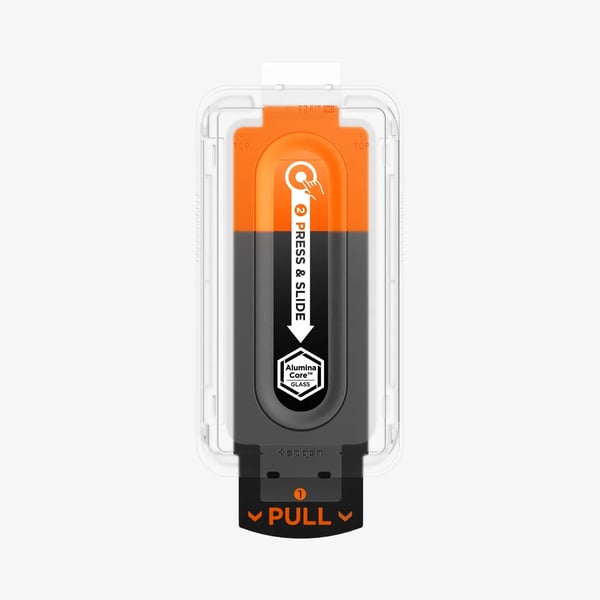 Spigen GLAS.tR EZ Fit Pro, Google, Pixel 10 Pro Fold, Pölynkestävä, Naarmuuntumisenkestävä, Läpinäkyvä, 2 kpl
