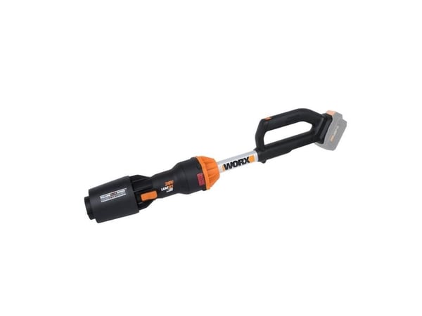 WORX WG543E.9, Käsipuhallin, 209 km/h, 696 m³/h, Puhallus, Alumiini, Musta, Oranssi, Sähkö
