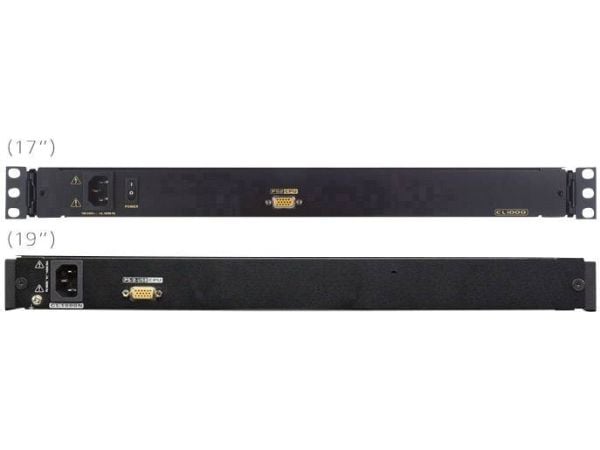 ATEN CL1000M - KVM-konsoli - 17" - räkkiversio - 1280 x 1024 - VGA - 1U