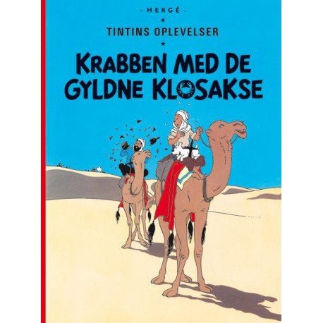 Tintin: Krabben med de gylne kloene - softcover | Hergé | Språk: Dansk