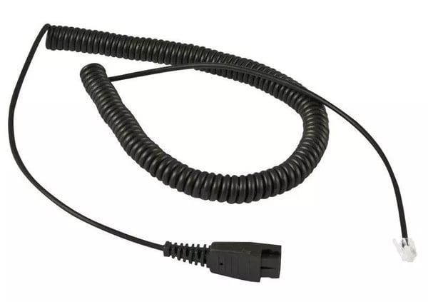 Plusonic tilbehørskabel for Jabra QDRJ9 regel-tilordning