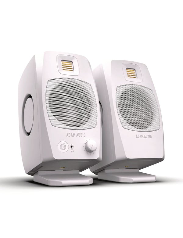 Adam Audio D3V, 3-veis, Koblet med ledninger (ikke trådløs), 45 - 232000 Hz, 47000 O, Hvit