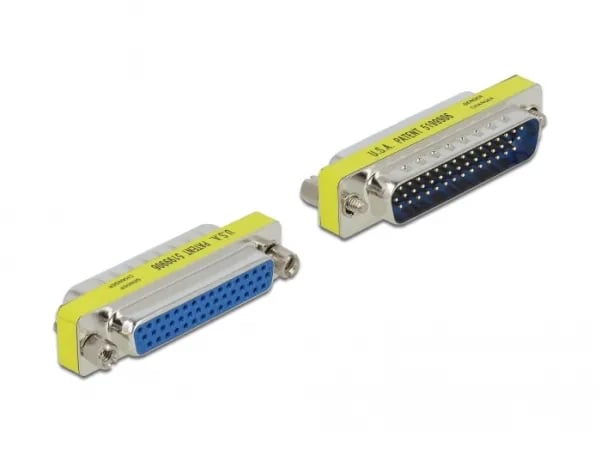 Delock - Seriell adapter - DB-44 (hunn) til DB-44 (hann) - tommelskruer