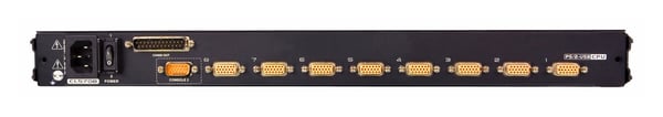 ATEN CL5708MW - KVM-konsoll med KVM-svitsj - 8 porter - PS/2, USB - Engelsk - Storbritannia og Nord-Irland - 17.3" - kan monteres i rack - 1920 x 1...