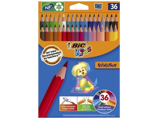 Bic Kids Evolution ECOlutions blyantstifter 36 stk