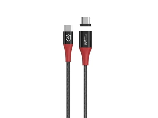 Microconnect MC-MAGCUSBC-SC-240W, 1,5 m, USB-C, USB-C, USB 2.0, Sort