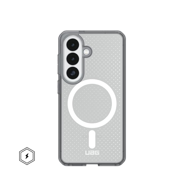 Urban Armor Gear Dot, Suojus, Samsung, Galaxy S26, 16 cm (6.3"), Tuhka, Läpinäkyvä