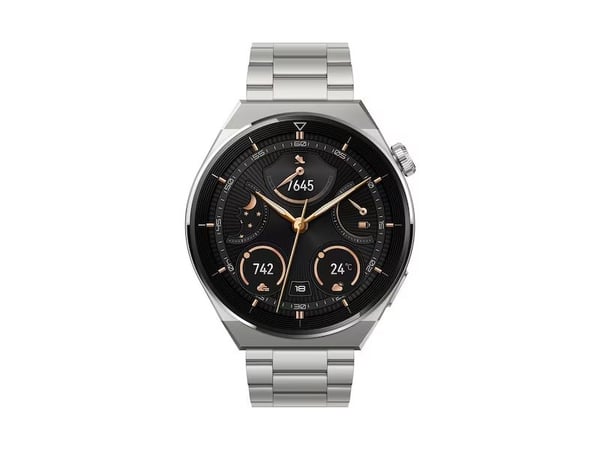 Huawei | Klokke GT 3 PRO (46mm) - Smartklokke med reim - håndleddsstørrelse: 140-210 mm - Titanium
