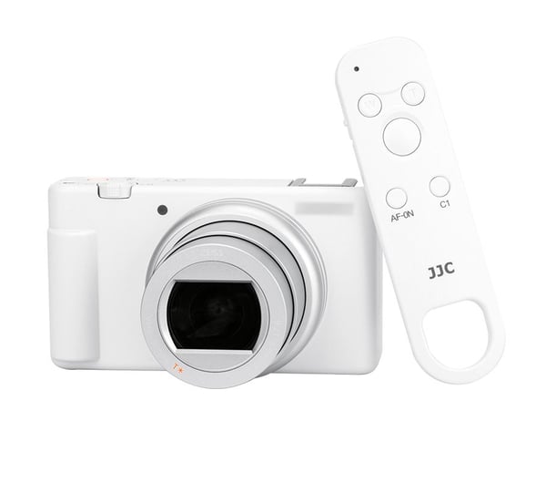 JJC fjernkontroll/frigjøringsslange JJC BTR-S1 WHITE radiofjernkontroll erstatning for Sony RMT-P1BT