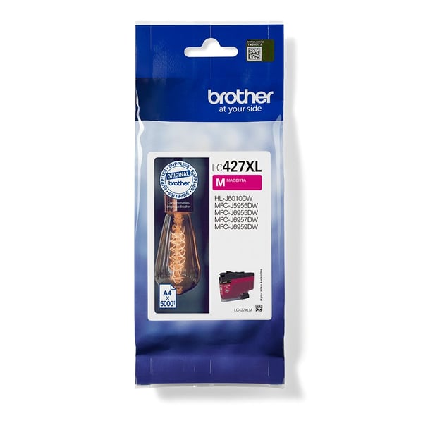 Brother HL-J6010DW LC427XLM bläckpatron magenta 5000 sidor original