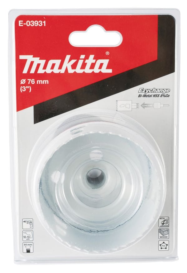 Makita EZYCHANGE - Hole saw - 76 mm