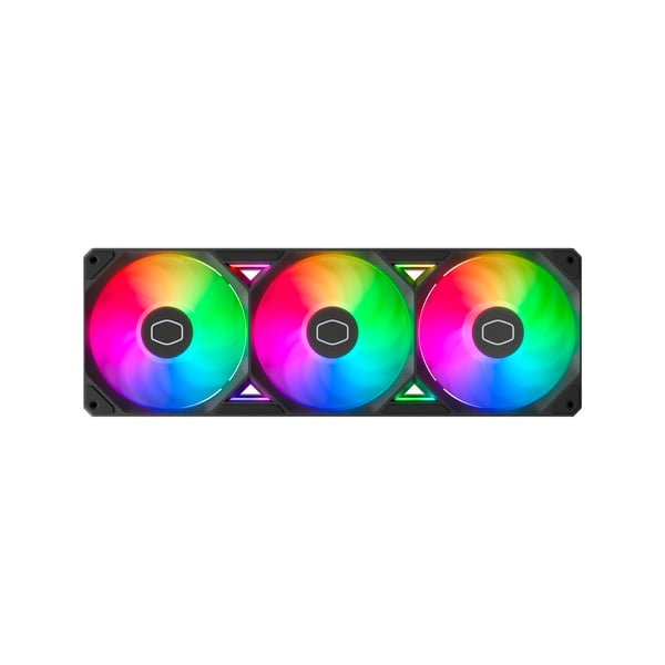 Cooler Master SickleFlow Edge 360 - Enkeltramme vifte enhet - 120 mm - svart