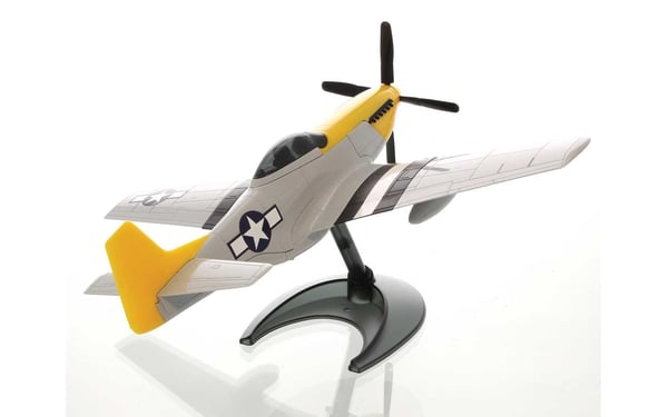 Airfix J6016, Luftfarkostmodell med fast vinge, Monteringssats, Mustang P-51D, Alla, Plast, 38 styck