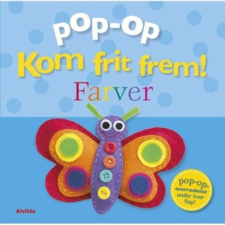Kom fram – Farger (pop-up-overraskelse under hver klaff)
