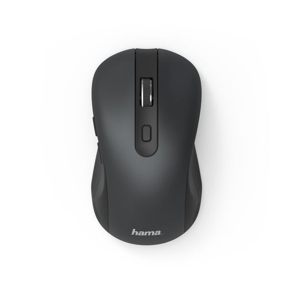 Hama MW-650 - Mus - høyrehendt - optisk - 6 knapper - trådløs - 2.4 GHz, Bluetooth 5.0 - USB trådløs mottaker - svart