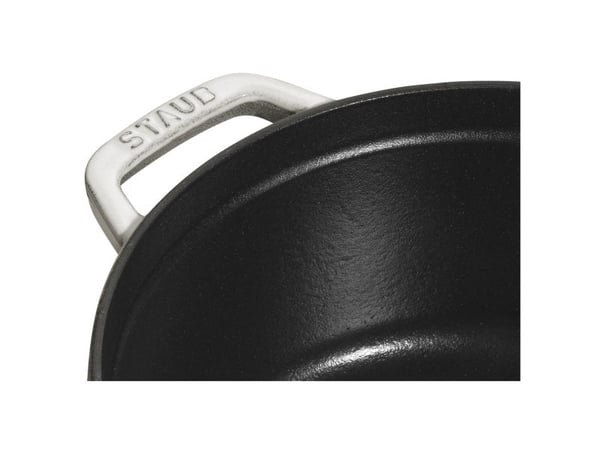 ZWILLING STAUB LA COCOTTE, Uunivuoka, Pyöreä, valurauta, 5 henkilö(t), Keraaminen, Kaasu, Halogeeni, Induktio, Sinetöity levy, Valkoinen