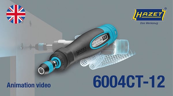 HAZET 6004CT-12 momenttiruuvitaltta 0,2–1,2 Nm 1/4" kuusiokanta