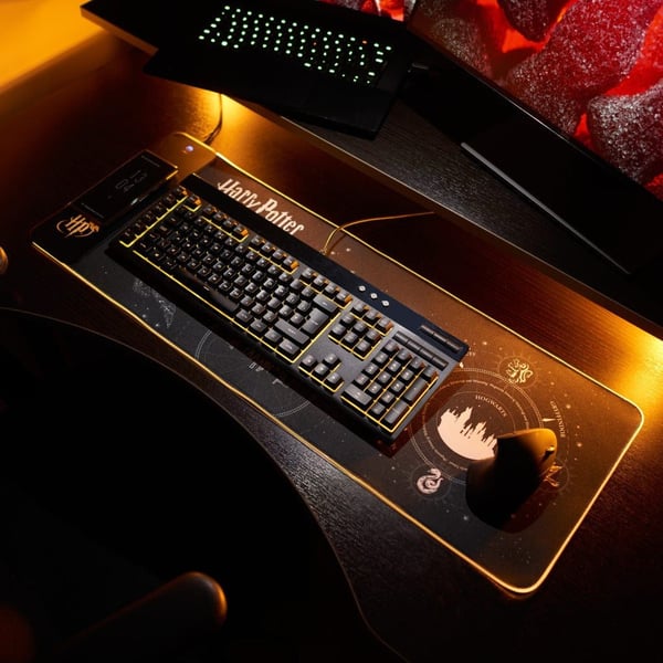 Numskull Games 154920, Sort, Flerfarget, Rød, Bilde, USB-strøm, Antiskliunderlag, Musematte til gaming