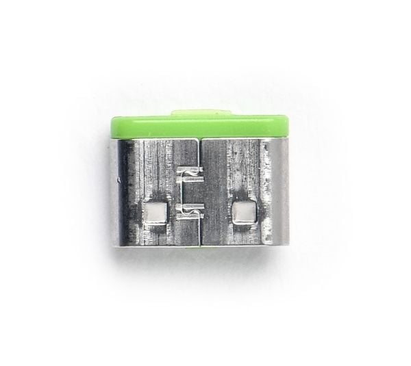 Smartkeeper CL04P1GN, Portin lukitsin, USB Type-C, Vihreä, Muovi, 10 kpl, Muovipussi