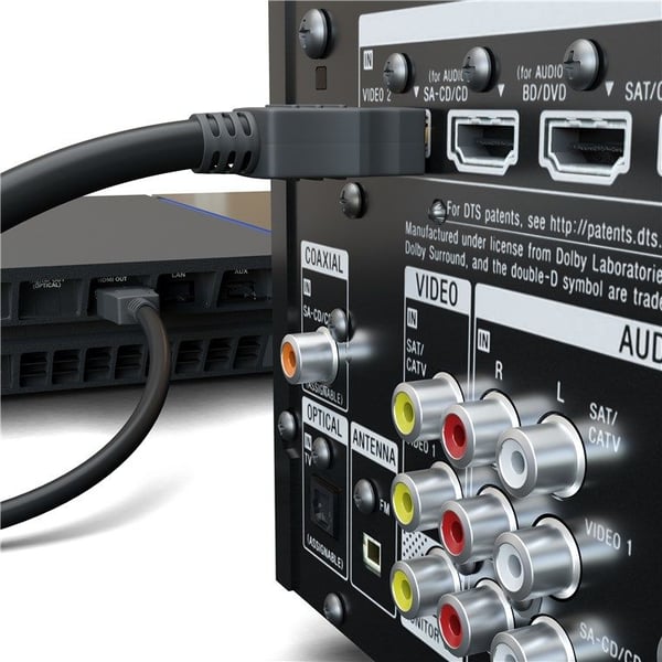 Goobay 58263, 1 m, HDMI Type A (Standard), HDMI Type A (Standard), 3D, 48 Gbit/sek., Svart