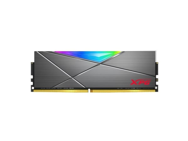 XPG SPECTRIX D50 - DDR4 - sett - 16 GB: 2 x 8 GB - DIMM 288-pin - 3200 MT/s / PC4-25600 - CL16 - 1.35 V - ikke-bufret - ikke-ECC - wolframgrå