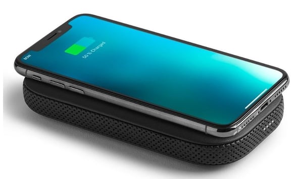 LEXON LA128N, 5000 mAh, Langaton lataaminen, Musta