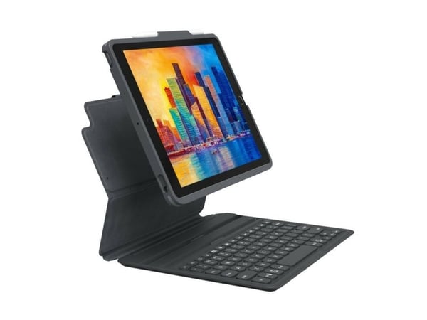 ZAGG Pro Keys tastaturdeksel til iPad 10.9 Gen10, Bluetooth, Nordisk, svart/grå