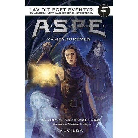 A.S.P.E. - Skapa ditt eget äventyr: Vampyrgreven | Mette Finderup, Astrid BZ Madsen | Språk: Danska