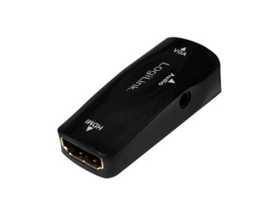 LogiLink CV0108, 1080p, Sort, AG6200, RoHS, CE, HDMI, VGA/3.5 mm
