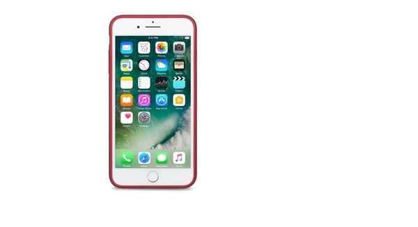 Moshi armour, Kotelokuori, Apple, iPhone 7 Plus, Punainen