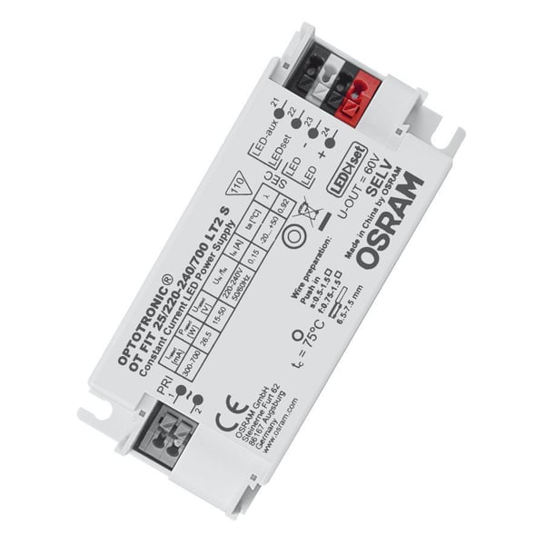 Osram OT FIT 25/220...240/700 LT2 S, 4,5 W, 100000 t, -20 - 50 °C, 198 - 264 V, 50/60 Hz, 13 A