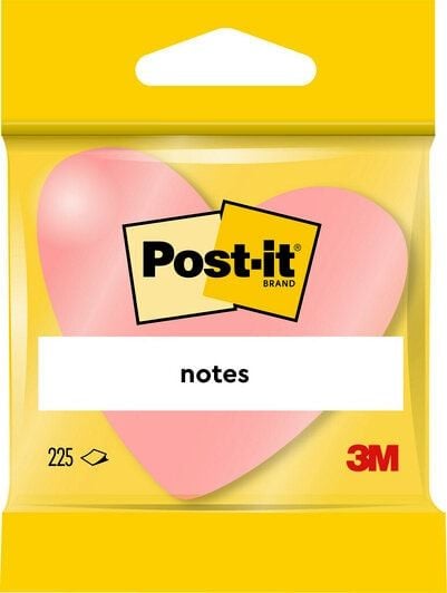 3M 7100172402, Muu, Vaaleanpunainen, Paperi, 70 mm, 70 mm, 76 arkkia