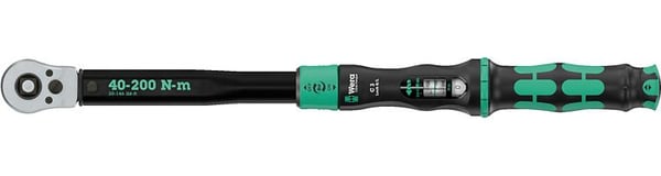 Wera Click-Torque Lock C 3 R/L momenttiavain 40-200 Nm 1/2" 05075695001