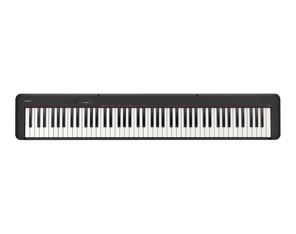 Casio CDP-S110BK, Vekselstrøm, Batteri, 8 W, AA, 1322 mm, 232 mm, 99 mm