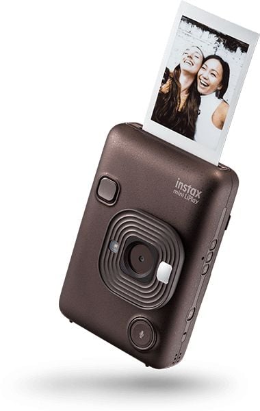 Fujifilm Instax mini LiPlay instantkamera 28 mm 1/5", dyp bronse