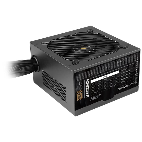 Mars Gaming MPB850SI virtalähde 850 W 80 Plus Bronze ei-modulaarinen, musta