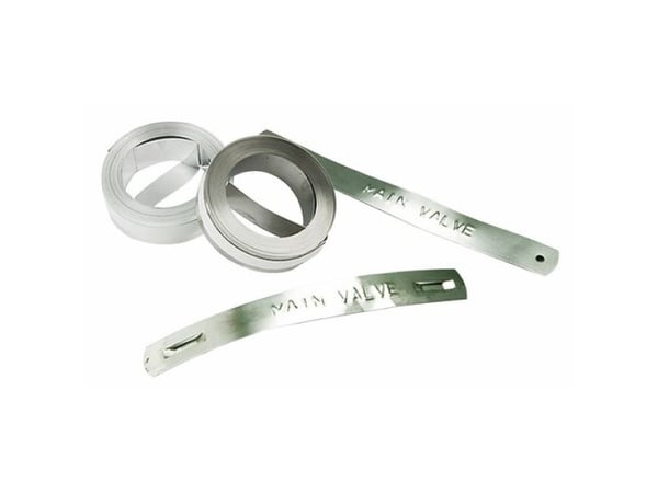 DYMO - Ingen häftning - silver - Rulle (1,2 cm x 4,8 m) 1 kassett(er) tejp - för DYMO M1011