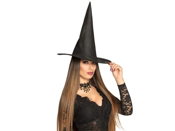 Boland 96918, Fancy dress hat, Adult, Female, Iron, Polyester, Black, 40 g