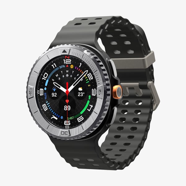 Spigen Bezel Tune, Box, SmartWatch, Silver, Samsung, Watch 8 Classic (46mm), Rostfritt stål