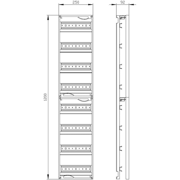 Siemens 8GK4101-8KK12, 1200 mm, 255 mm, 1205 mm, 100 mm, 3,86 kg