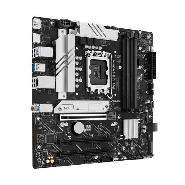 ASUS - Emolevy - micro ATX - LGA1700-asennuspaikka - B760-piirisarja - USB 3.2 Gen 1 - sisäinen grafiikka (vaatii suorittimen) - HD-ääni (8-kanavai...