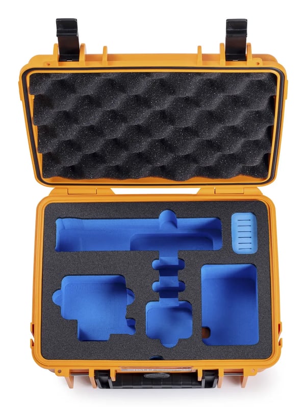 B&W Cases PP.41.GoPro13, Hårt fodral, Orange, Polypropylen (PP), Skum, Monokromatiskt, 4100 l