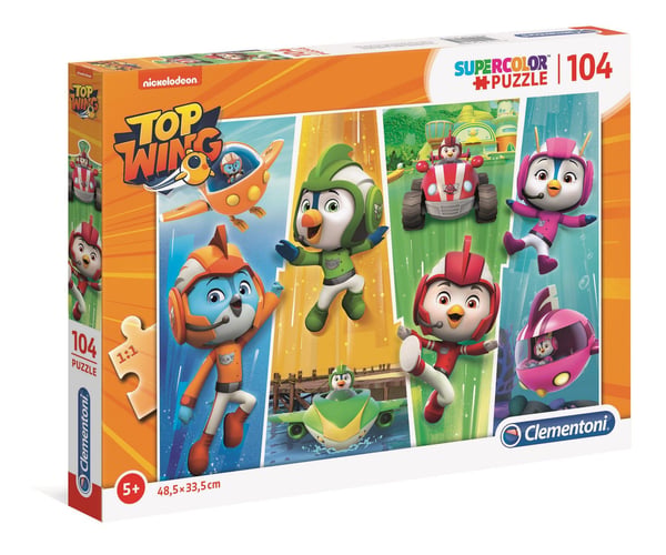 Clementoni Top Wing, 104 stykker, Tegneserier, 6 år