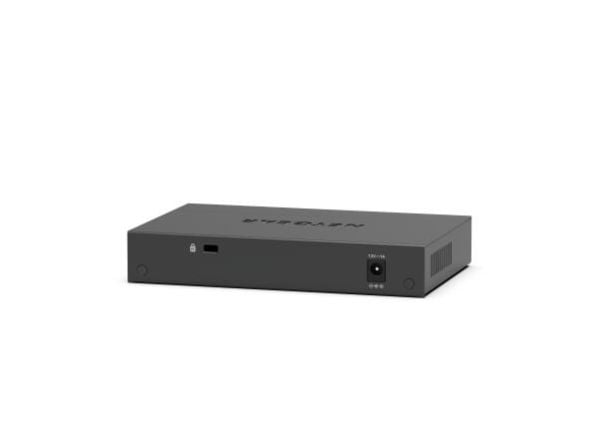 NETGEAR MS305, Hallitsematon, 2.5G Ethernet (100/1000/2500), Täysin kaksipuolinen, Seinäkiinnitteinen